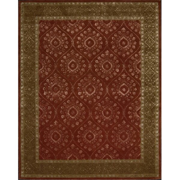 Nourison Symphony Area Rug Collection Ruby 7 Ft 6 In. X 9 Ft 6 In. Rectangle 99446023391 - main